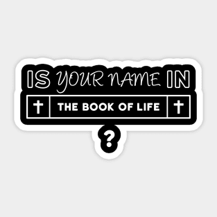 Life Book Sticker